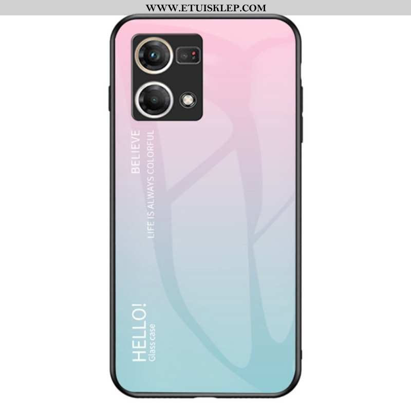 Etui do Oppo Reno 7 Szkło Hartowane Witam